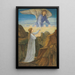 L'Ange Gardien - Sir Edward Coley Burne-Jones — cuadro enmarcado en la pared