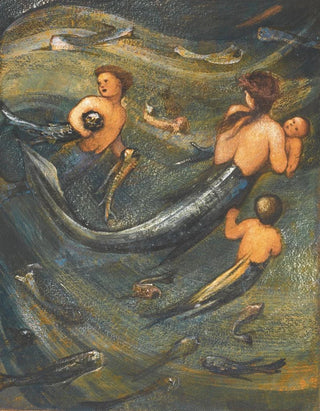 Sir Edward Coley BurneJones - The Mermaid Family.webp