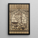 The Resurrection - Sir Edward Coley Burne-Jones — framed artwork on a wall
