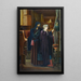 El Mago - Sir Edward Coley Burne-Jones — cuadro enmarcado en la pared
