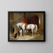 Los favoritos de S.A.R. el Príncipe George de Cambridge - Sir Edwin Henry Landseer — cuadro enmarcado en la pared