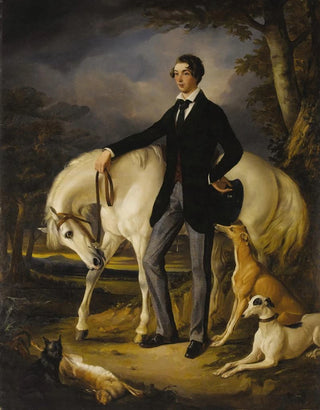 Sir Francis Grant - Portrait of a Young Man George Osbaldeston.webp