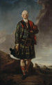 Sir Alexander Macdonald Sir Alasdair MacDhmhnaill Shlite 1744-1795 9e Baronet de Sleat y 1er Barón Macdonald de Slate - Sir George Chalmers — vista de la obra