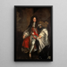King Charles II - Sir Godfrey Kneller — framed artwork on a wall