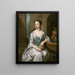 Lady Henrietta Crofts, duchess of Bolton - Sir Godfrey Kneller — framed artwork on a wall
