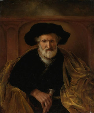 Sir Godfrey Kneller - Portrait Of A Bearded Old Man.webp