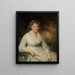 Janet Law - Sir Henry Raeburn — cuadro enmarcado en la pared