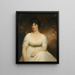 Retrato de Katherine Hamilton Lady Suttie de Balgone - Sir Henry Raeburn — cuadro enmarcado en la pared