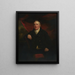 Portrait of M. William Ferguson de Raith - Sir Henry Raeburn — framed artwork on a wall