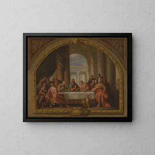 Sir James Thornhill - Sketch for The Last Supper St Marys Weymouth.webp