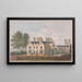 Lilleshall Shropshire Las fachadas sur y este - Sir Jeffry Wyatville — cuadro enmarcado en la pared