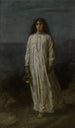 Una sonámbula - Sir John Everett Millais — vista de la obra