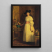 Mademoiselle Gertrude Vanderbilt - Sir John Everett Millais — framed artwork on a wall