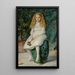 Nina hija de Frederick Lehmann Esq - Sir John Everett Millais — cuadro enmarcado en la pared