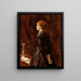 Yes or no - Sir John Everett Millais — framed artwork on a wall