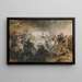 The Ghostly Rider - Sir John Gilbert — framed artwork on a wall