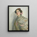Une belle Espagnole, Mme Chowne - Sir John Lavery — framed artwork on a wall