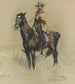 Don Roberto Robert Bontine Cunninghame Graham on Pampa - Sir John Lavery — artwork view