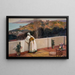 Evening in Tangier - Sir John Lavery — framed artwork on a wall