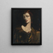 Lady Gwendeline Spencer Churchill - Sir John Lavery — cuadro enmarcado en la pared