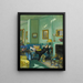 Mme Osler - Sir John Lavery — framed artwork on a wall