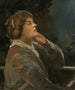 Portrait painting of Dora Sigerson, Mrs. Shorter, circa 1870-1918, poet - Sir John Lavery — artwork view