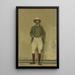 Portrait of Walter B. Harris - Sir John Lavery — framed artwork on a wall