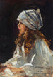 Portrait of the artist Alice's daughter - Sir John Lavery — artwork view