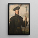 Sir Patrick Ford en uniforme de arquero real - Sir John Lavery — cuadro enmarcado en la pared