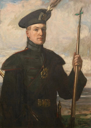 Sir John Lavery - Sir Patrick Ford in the uniform of a Royal Archer.webp