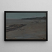 Bay of Tangier at Night - Sir John Lavery — framed artwork on a wall