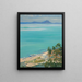 La Baie de Tunis Matin - Sir John Lavery — framed artwork on a wall