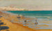 La playa de Tánger - Sir John Lavery — vista de la obra