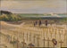 El cementerio, Étaples 1919 - Sir John Lavery — vista de la obra