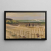 El cementerio, Étaples 1919 - Sir John Lavery — cuadro enmarcado en la pared
