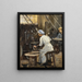 The manufacturer of disks - Sir John Lavery — framed artwork on a wall