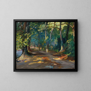 Sir John Lavery - The Path by the River Maidenhead.webp