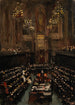 The ratification of the Irish treaty at the English House of Lords 1921 - Sir John Lavery — framed artwork on a wall