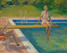La vizcondesa de Castlerosse en Palm Springs - Sir John Lavery — vista de la obra