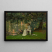Under the Trees Ranelagh - Sir John Lavery — framed artwork on a wall