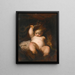 L'enfant Hercule - Sir Joshua Reynolds — cuadro enmarcado en la pared