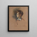 Retrato de Mark Birley 1930-2007 niño - Sir Oswald Birley — cuadro enmarcado en la pared