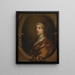 Lady Frances Savile, later Lady Brudenell - Sir Peter Lely — framed artwork on a wall