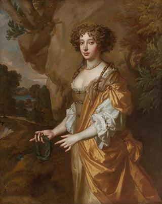 Sir Peter Lely - Portrait Of A Lady Said To Be Nell Gwyn.webp