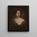 Study for a woman's portrait - Sir Peter Lely — framed artwork on a wall