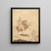 A French dragon - Sir Robert Kerr Porter — framed artwork on a wall