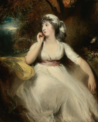 Sir Thomas Lawrence - Portrait Of Miss Selina Peckwell Later Mrs George Grote.webp