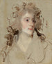 Retrato en busto de una dama - Sir Thomas Lawrence — vista de la obra