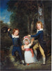 Retrato de los hijos de Lord George Cavendish - Sir Thomas Lawrence — vista de la obra