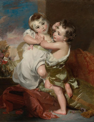 Sir Thomas Lawrence - The proffered kiss.webp